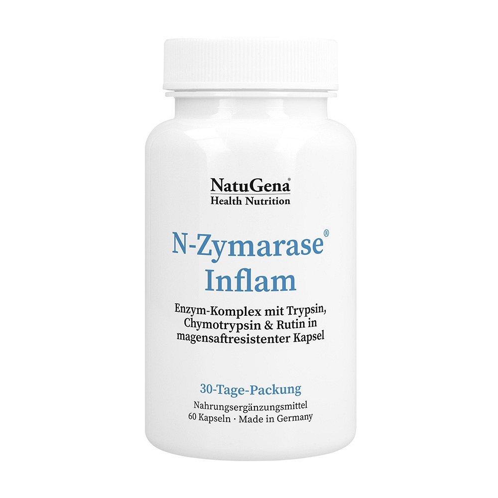 N-ZYMARASE Inflam Enzym-Komplex+Rutin Kapseln 60 St