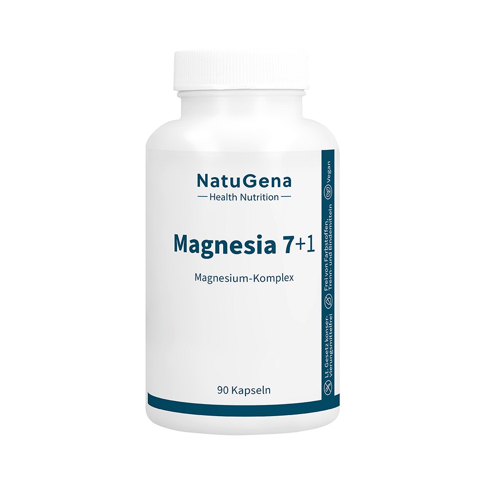 MAGNESIA 7+1 Magnesium-Komplex vegan Kapseln 90 St
