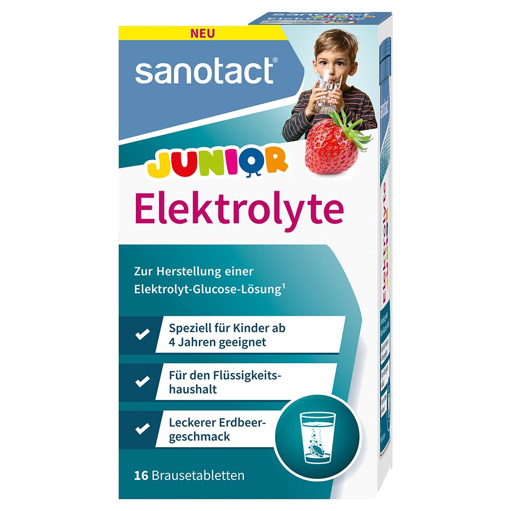 SANOTACT Elektrolyte Junior Brausetabletten - 16St