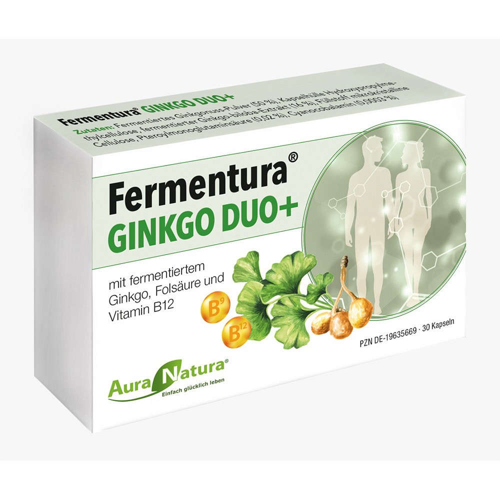 AURANATURA Fermentura Ginkgo Duo+ Kapseln 30 St