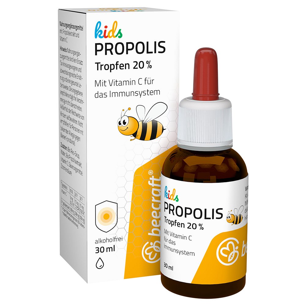 BEECRAFT KIDS Propolis Bio Tropfen 20% plus Vit.C 30 ml
