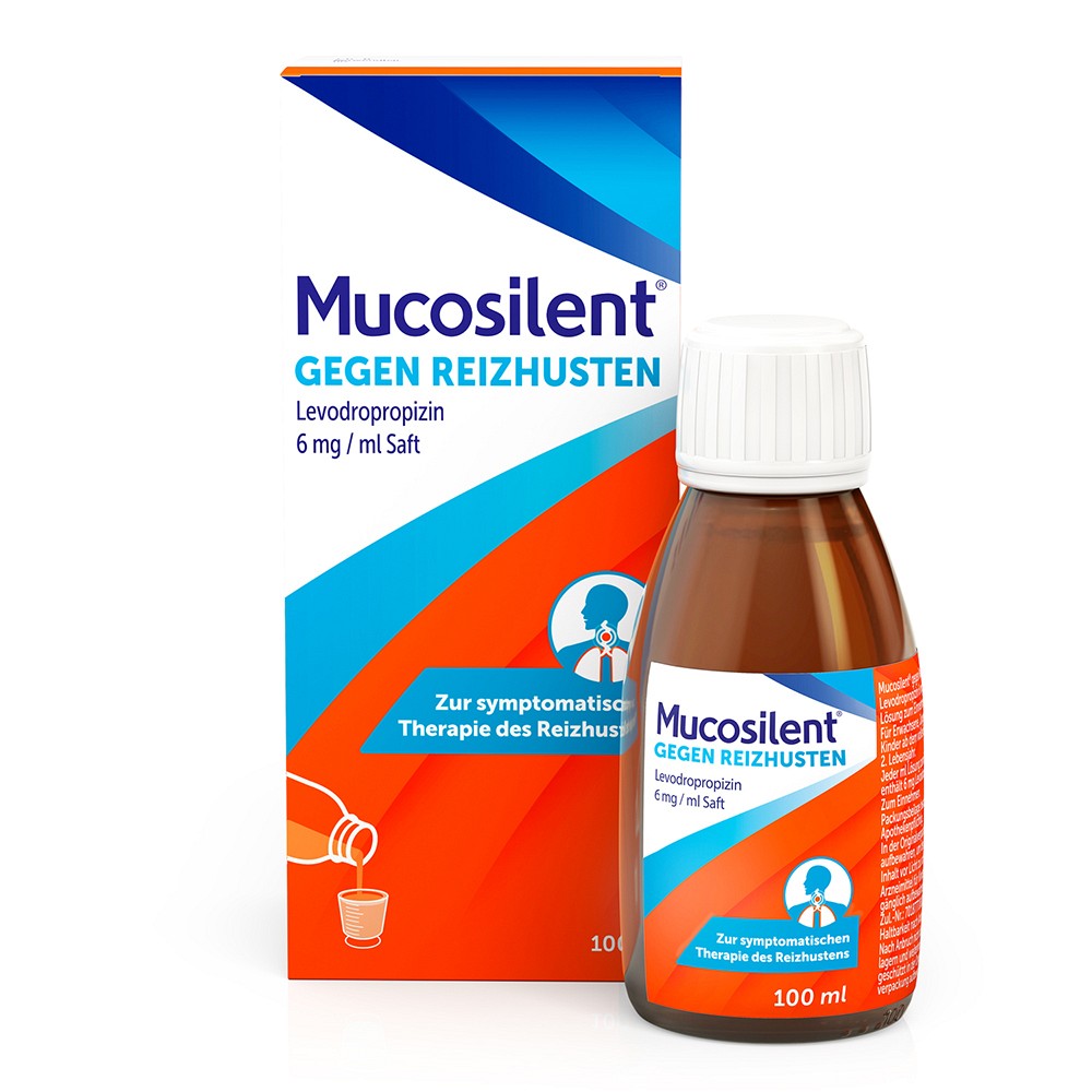 Mucosilent® gegen Reizhusten - Hustenstiller - ab 2 Jahren - 100 ml