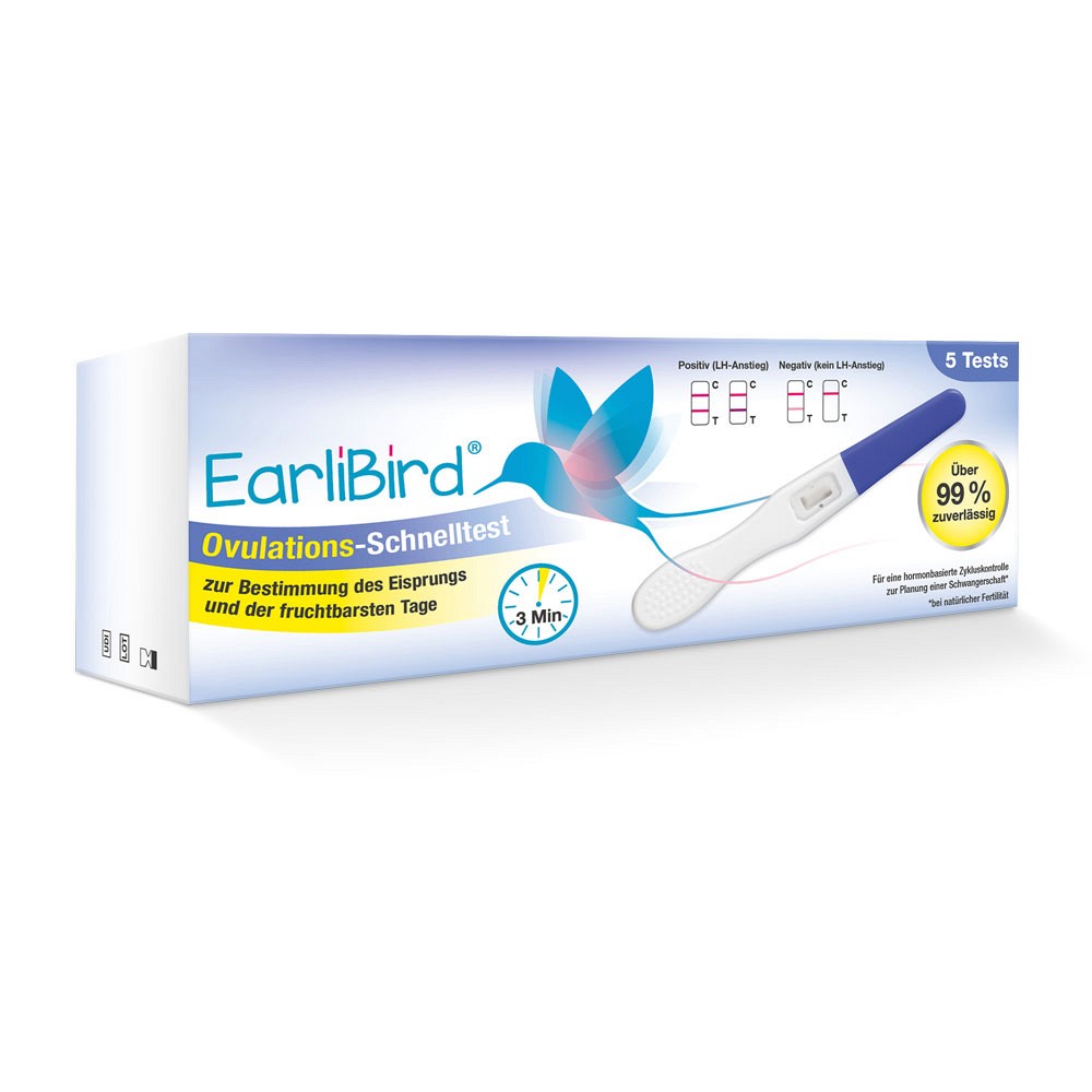 EARLIBIRD Ovulationstest 5 St