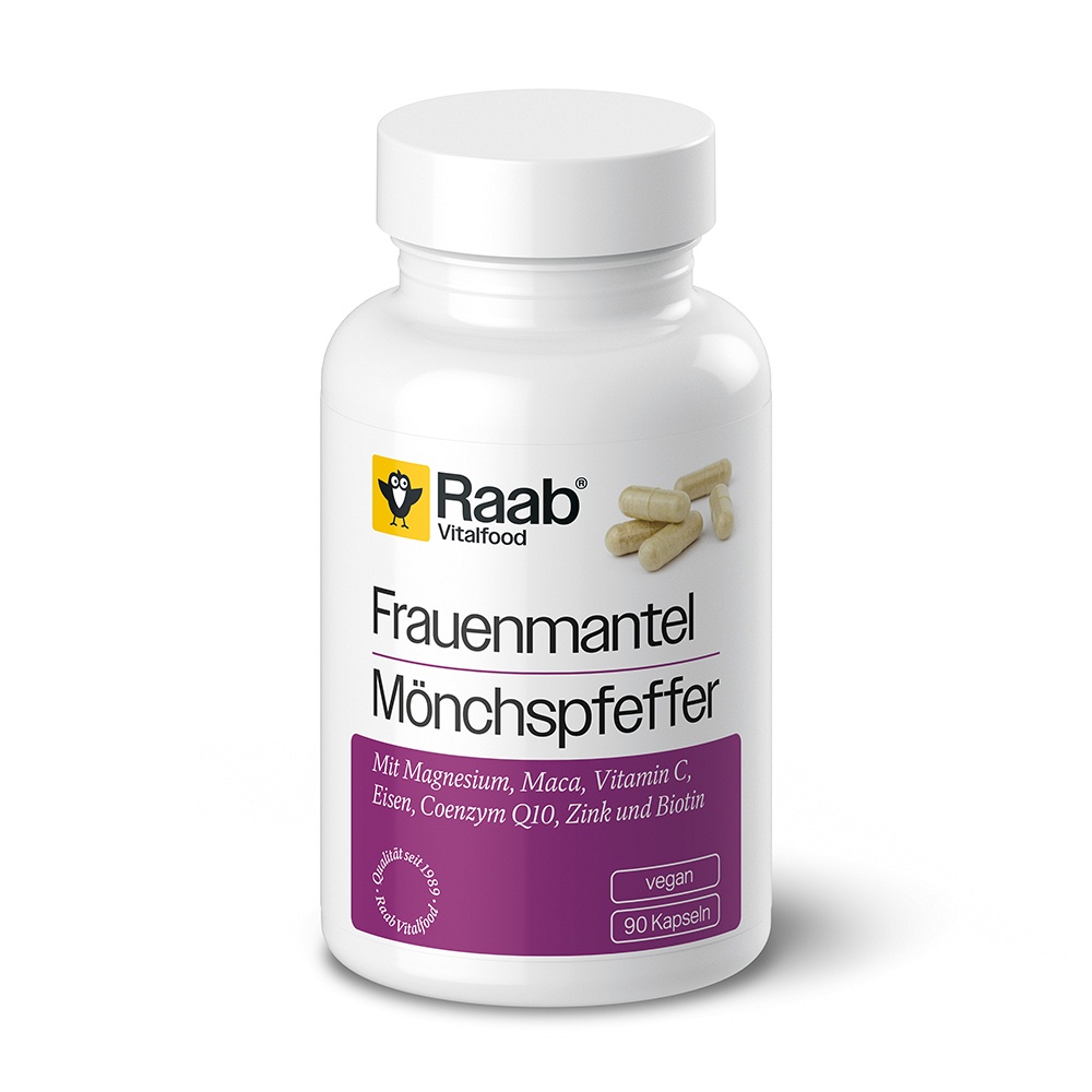 RAAB Vitalfood Frauenmantel Mönchspfeffer Kapseln 90 St