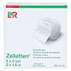 ZELLETTEN Tupfer 4x5 cm unsteril Rolle