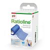 RATIOLINE acute Fixierbinde kohäsiv 8 cmx4 m blau