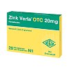 ZINK VERLA OTC 20 mg Filmtabletten