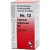 BIOCHEMIE 12 Calcium sulfuricum D 6 Tabletten