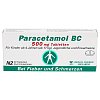 PARACETAMOL BC 500 mg Tabletten