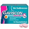 GAVISCON Dual Kautabletten mit Zweifachwirkung gegen Sodbrennen (16 St.)