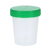 URINBECHER 100 ml sterilisierbar mit Deckel grün