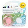 AVENT Schnuller Freeflow 0-6 Mon.BPA-frei