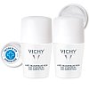 Vichy Deo Anti-Transpirant 48h - Für sehr empfindliche oder epilierte Haut - Roll-On, Doppelpack