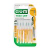 GUM TRAV-LER 1,3mm Tanne gelb Interdental+6Kappen