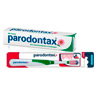 PARODONTAX mit Fluorid Zahnpasta+Zahnbürste