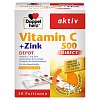 DOPPELHERZ Vitamin C 500+Zink Depot DIRECT Pellets