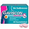 GAVISCON Dual Kautabletten mit Zweifachwirkung gegen Sodbrennen (48 St.)