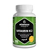 VITAMIN K2 200 µg hochdosiert vegan Tabletten