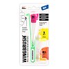 WINGBRUSH Starter-Set Halter m.3 Bürsten