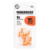 WINGBRUSH Refill-Set Interdentalb.ISO 3 med./large