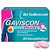 GAVISCON Dual Kautabletten mit Zweifachwirkung gegen Sodbrennen (80 St.)