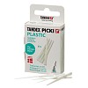 TANDEX PICKI Zahnstocher Plastik weiss dreieckig