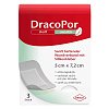 DRACOPOR sensitiv 5x7,2 cm steril m.Silikonkleber