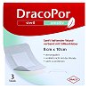 DRACOPOR sensitiv 8x10 cm steril m.Silikonkleber