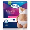 TENA SILHOUETTE Plus M white Inkontinenz Pants