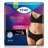 TENA SILHOUETTE Plus L black Inkontinenz Pants