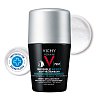 Vichy Homme Deo Roll-on 72h Anti-Flecken Invisible: Deo für Männer mit Anti-Transpirant-Wirkung