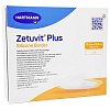 ZETUVIT Plus Silicone Border steril 12,5x12,5 cm