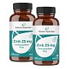 ZINK 25 mg Immunsystem Plus hochdosiert Kapseln + vegan - Doppelpack 