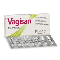 VAGISAN Milchsäure Vaginalzäpfchen - 7St - Aufbau der Vaginalflora