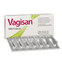 VAGISAN Milchsäure Vaginalzäpfchen - 14St - Aufbau der Vaginalflora