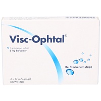 VISC OPHTAL Augengel - 3X10g - Gegen trockene Augen