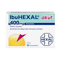 IBUHEXAL akut 400 Filmtabletten - 20St - Kopfschmerzen und Migräne