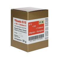 VITAMIN B12+B6+Folsäure Komplex N Kapseln - 60St