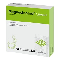 MAGNESIOCARD 7,5 mmol Brausetabletten - 100St - Magnesium