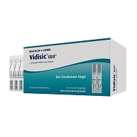 VIDISIC EDO Augengel - 120X0.6ml - Gegen trockene Augen