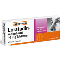 LORATADIN-ratiopharm 10 mg Tabletten - 20St - Allergie allgemein