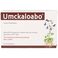 UMCKALOABO 20 mg Filmtabletten - 15St - Stärkt Ihre Abwehrkräfte