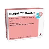 MAGNEROT CLASSIC N Tabletten - 100St - Stärkung für das Herz