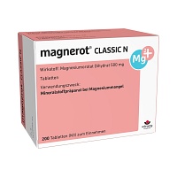 MAGNEROT CLASSIC N Tabletten - 200St - Stärkung für das Herz