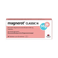 MAGNEROT CLASSIC N Tabletten - 20St - Stärkung für das Herz