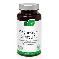 NICAPUR Magnesiumcitrat 120 Kapseln - 60St