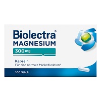 BIOLECTRA Magnesium 300 mg Kapseln - 100St - Magnesium