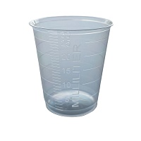 EINNEHMEBECHER Kunststoff graduiert lose - 1St