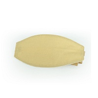 AUGENBINDE oval m.Bindeband sandfarben - 1St