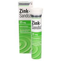 ZINK SANDOZ Brausetabletten - 20St - Selen & Zink